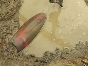 Phát hiện bom nhiều năm nhưng chưa được xử lý